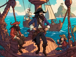 Pirate Pals and the Sea Map