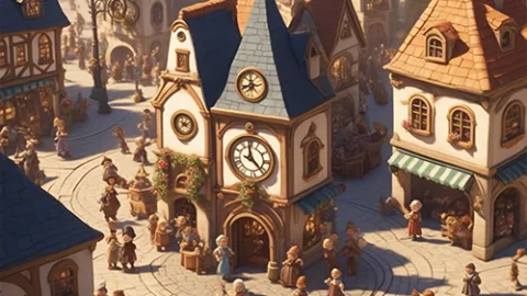 Time-Twirled Town