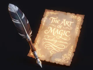 Moonlit Quill & Parchment