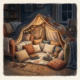 Cozy Blanket Fort