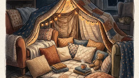 Cozy Blanket Fort